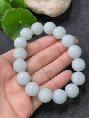 F34075949 Jadeite Bracelet Approx. 12.7mm Total Weight Approx. 57.1g