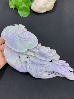 F42968767 翡翠摆件 货品总重约410g