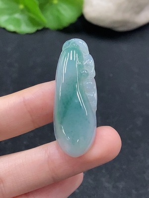 F34963744 Jadeite Pendant Lucky Melon Total Weight Approx. 6.82g