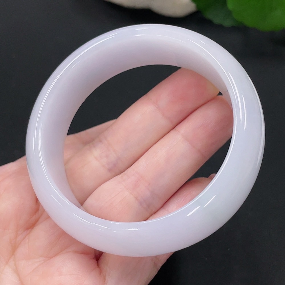 F25905734 Jadeite Round Bangle Size 54.5 Total Weight Approx. 76g