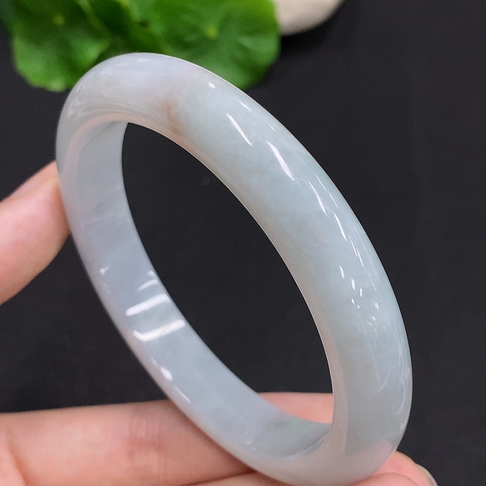 F30489942 Jadeite Circle Bracelet Size 59.2 Total Weight Approx. 51.9g