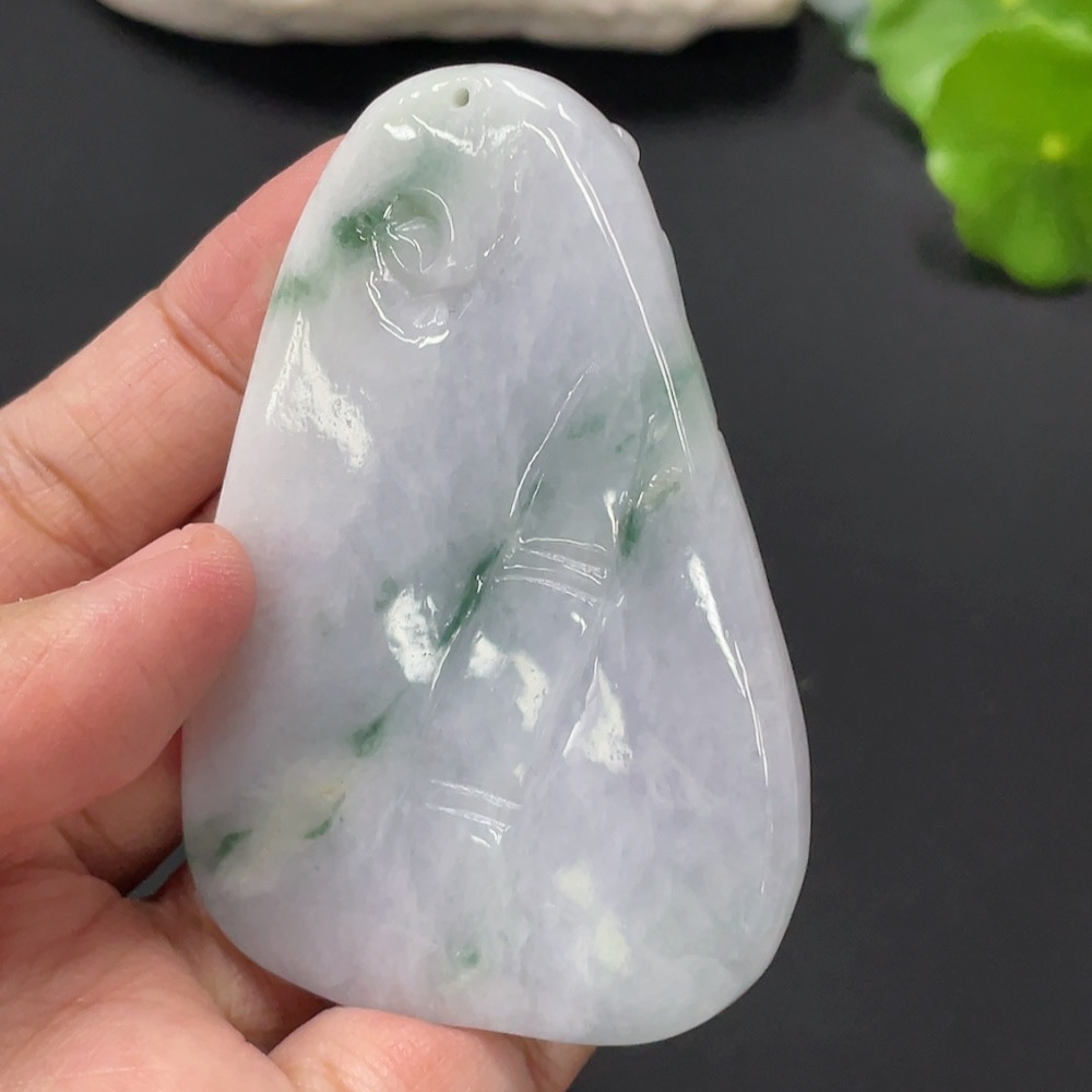 F28284282 Jadeite Kylin Pendant, Total Weight Approx. 54.9g