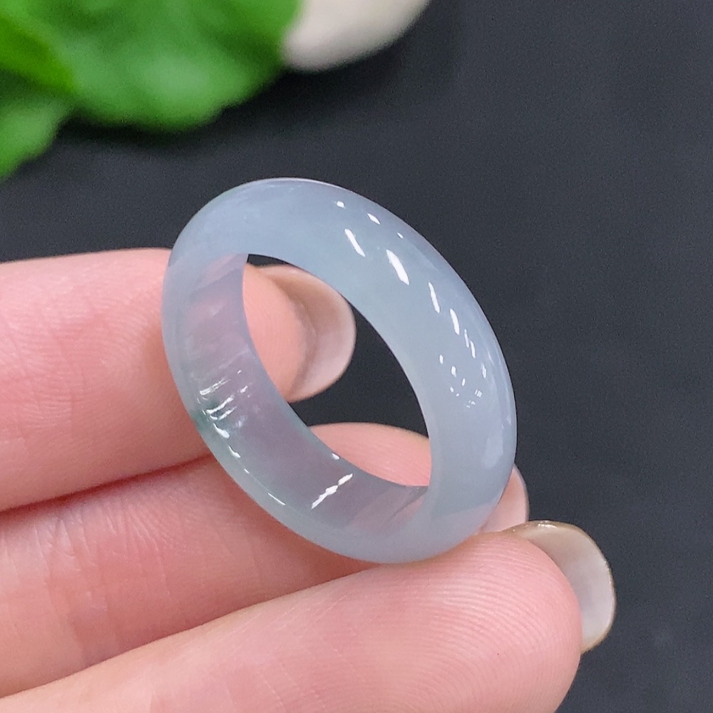 F34061022 Jadeite Ring Total Weight Approx. 3.2g Size 17
