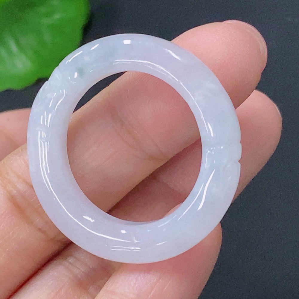 F29321856 Jadeite Ring Size 27 Total Weight Approx. 6.22g