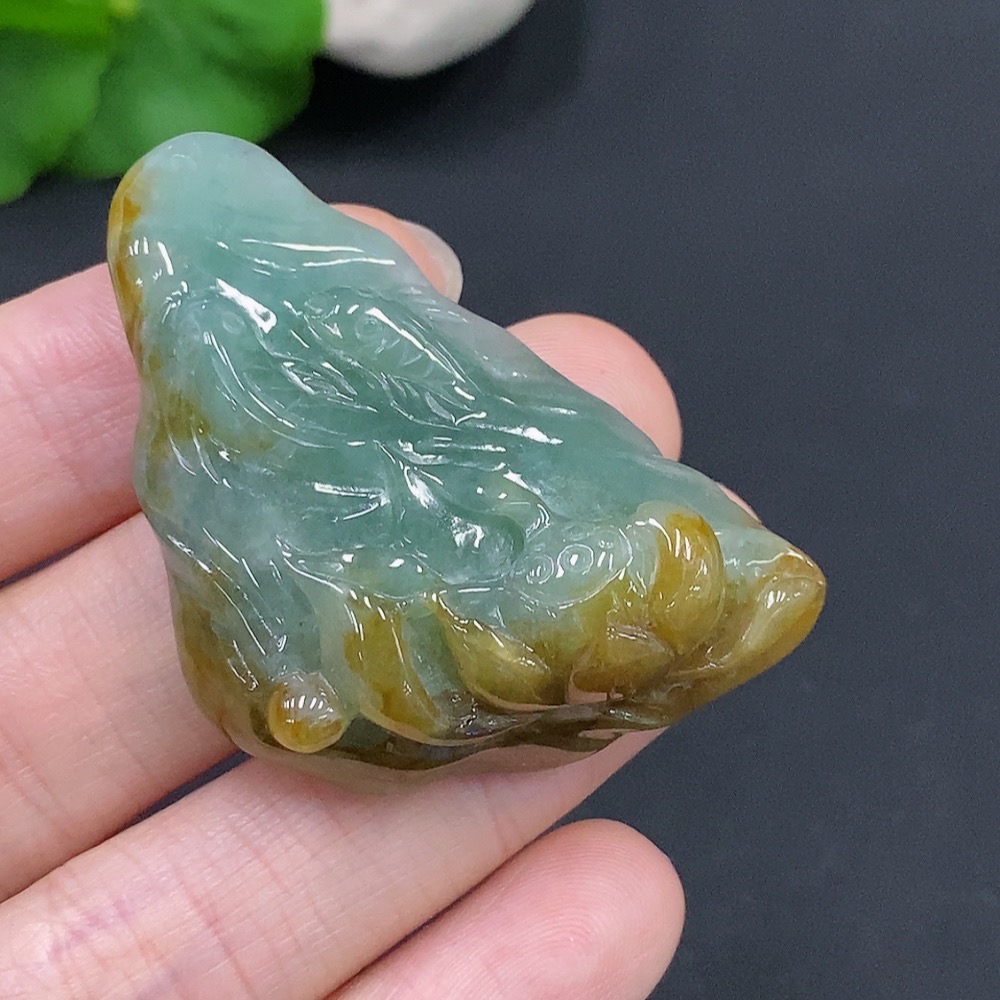 F29336713 Jadeite'Abundance Year After Year' Pendant