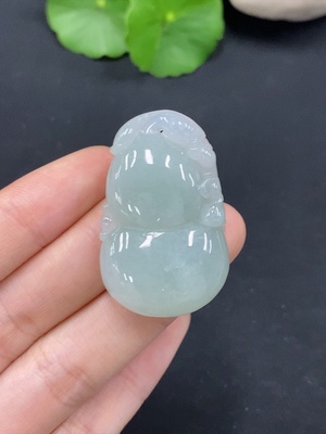 F28202672 Jadeite Pendant, Total Weight Approx. 18.8g, Gourd