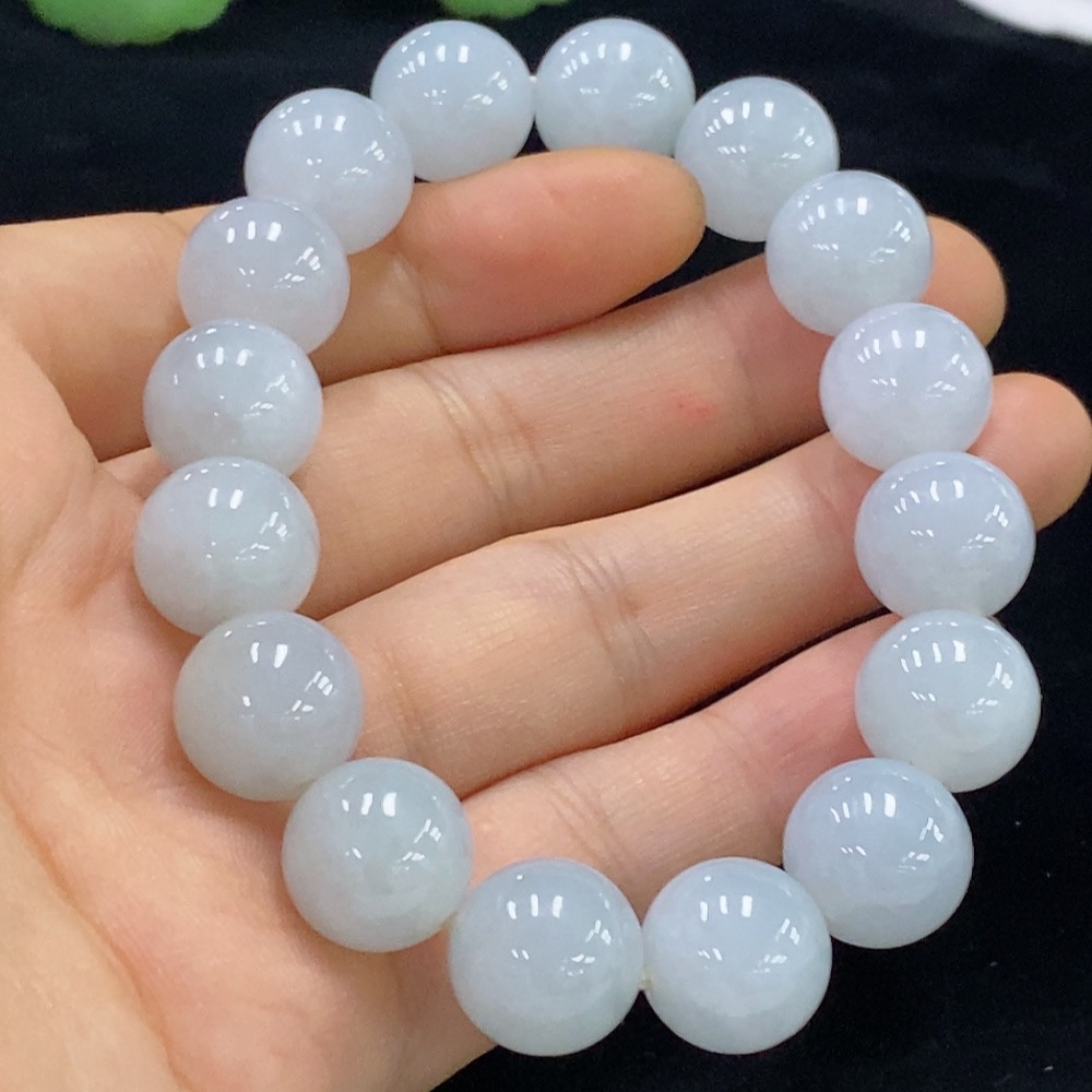 F32803633 Jadeite Bracelet Approx.12.8mm Total Weight Approx.59.59g