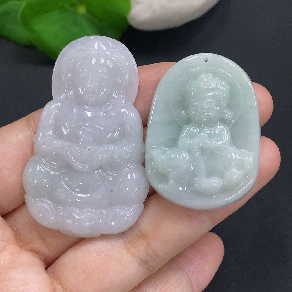 F28231074 A batch of jadeite pendants sold together