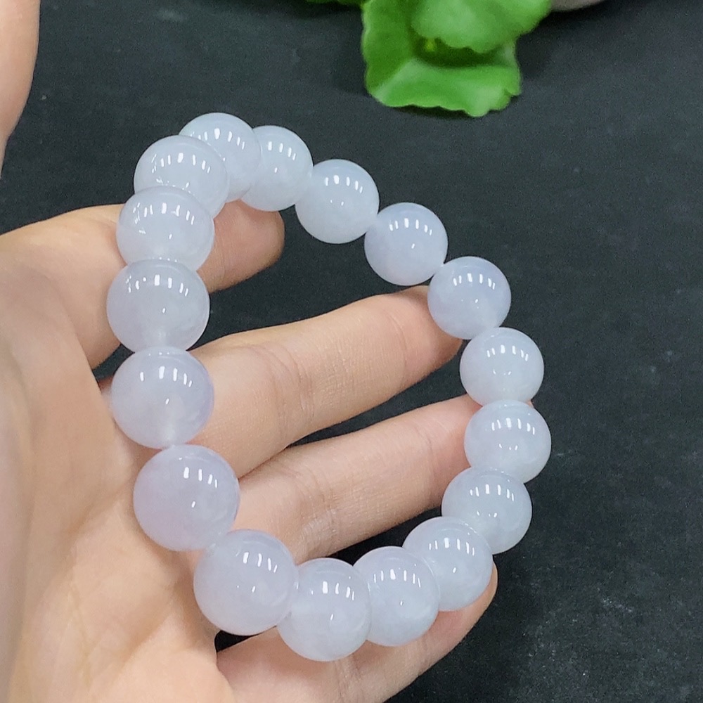 F31605290 Jadeite Bracelet approx. 12mm, total weight approx. 51.76g