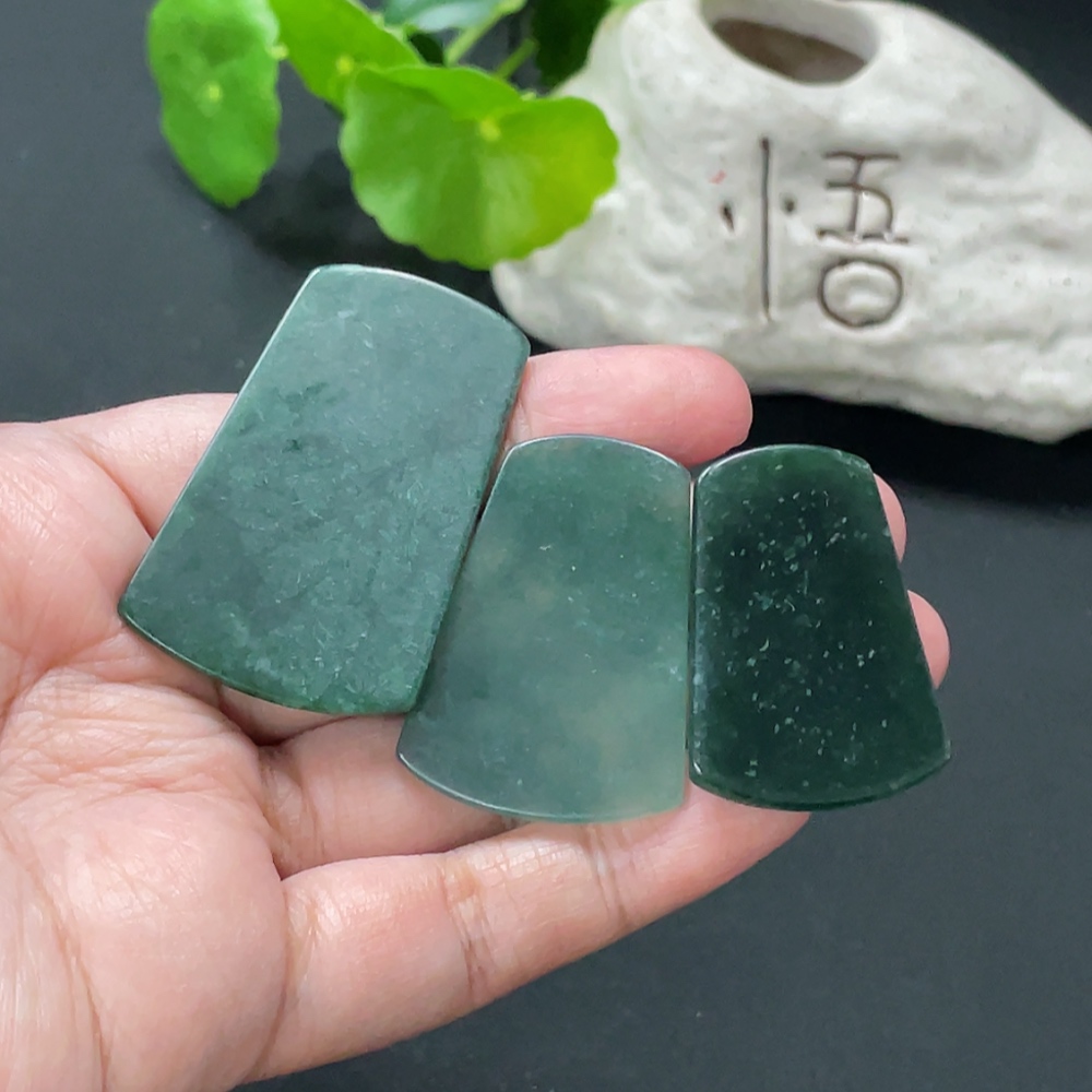 F34978634 Jadeite Plain Pendant Mounting