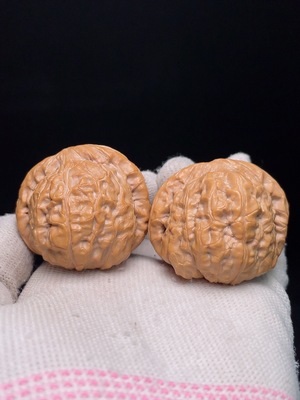 W26986298 Pumpkin-shaped Walnut, total weight approx. 44.3g, size around 42.2mm