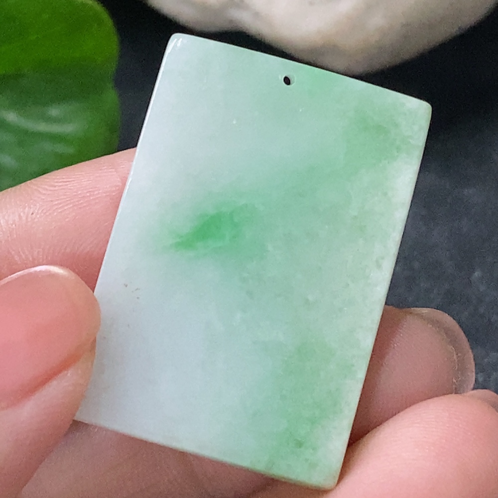 F34030282 Jadeite Pendant Success Achieved Immediately Total Weight Approx. 9.35g