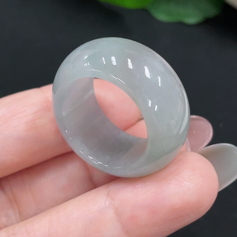 F29360775 Jadeite Ring Size 20 Total Weight Approx. 11.8g