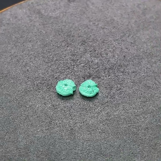 C33892215 Turquoise Jewelry Containing Other Mineral Components, Total Weight Approximately 0.45g, Sell as a Lot