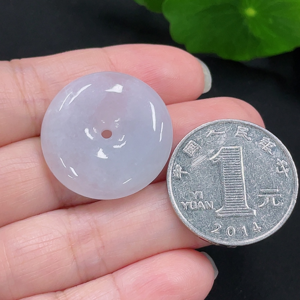 F30454612 JadeitePendant Peace Buckle Total Weight Approx. 7.6g