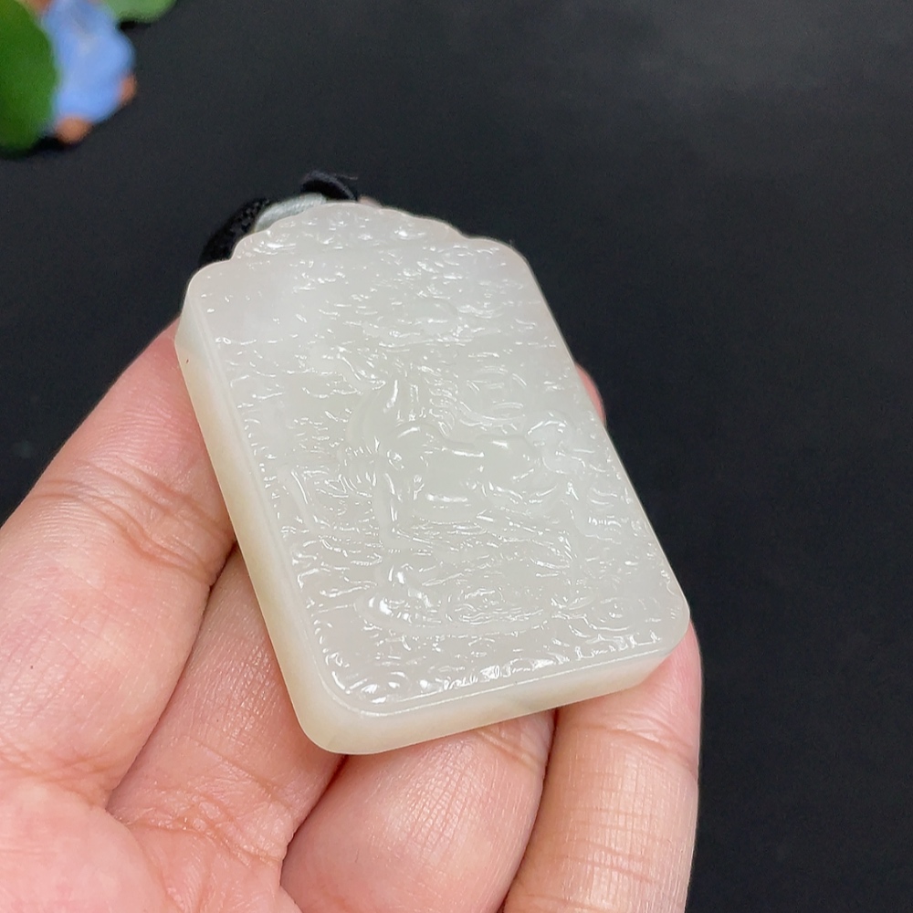 H31678456 Hetian Jade Pendant - Immediate Success Upon Arrival