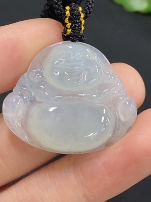 F42969363 翡翠佛公挂件 货品总重约7.15g