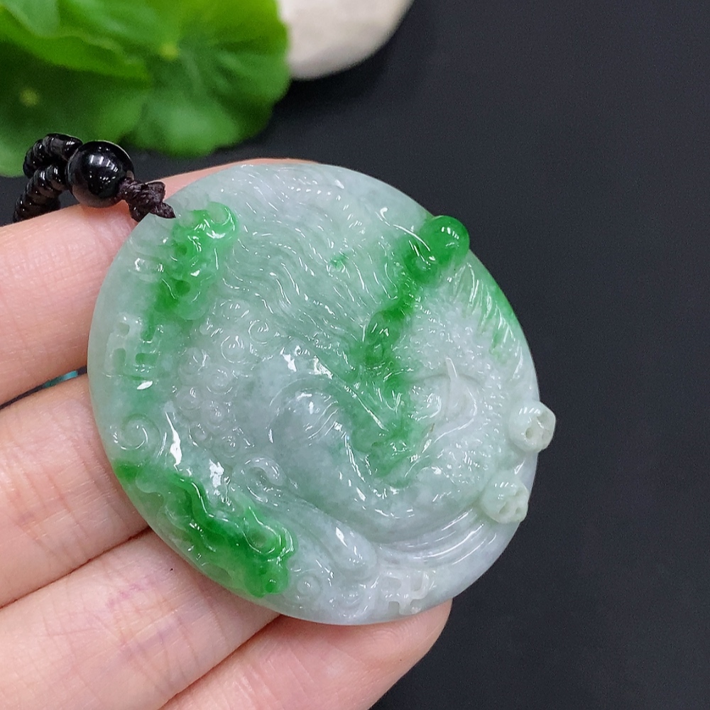 F35125660 Jadeite Pendant of Buddha's Enlightenment