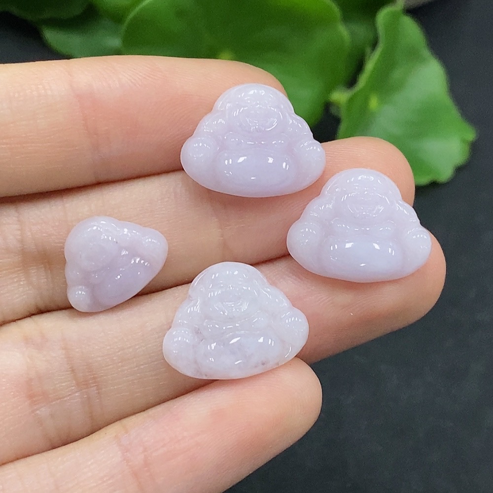 F33832513 Jadeite Inlaid Pieces Sold as a Lot