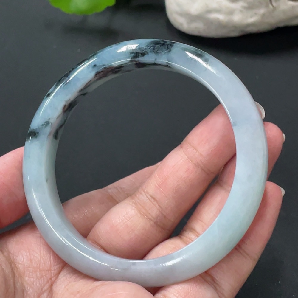 F33874817 Jadeite Circle Bracelet 58mm Diameter Total Weight Approx. 49.66g With Breakage