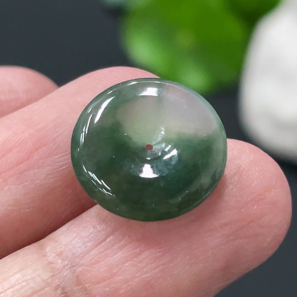 F29431977 Jadeite Safety Buckle Pendant, Total Weight Approx. 1.36g