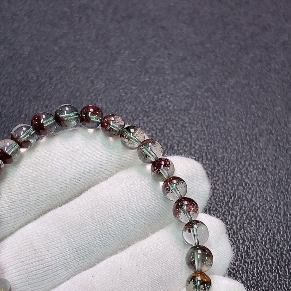 C33869361 Crystal Bracelet Total Weight Approx.11.37g Size 6.4mm