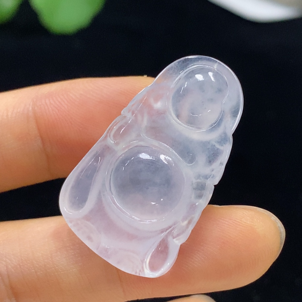 F35114531 Jadeite Pendant Buddha, Total Weight Approx. 5.88g