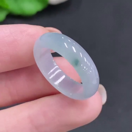 F34061022 Jadeite Ring Total Weight Approx. 3.2g Size 17