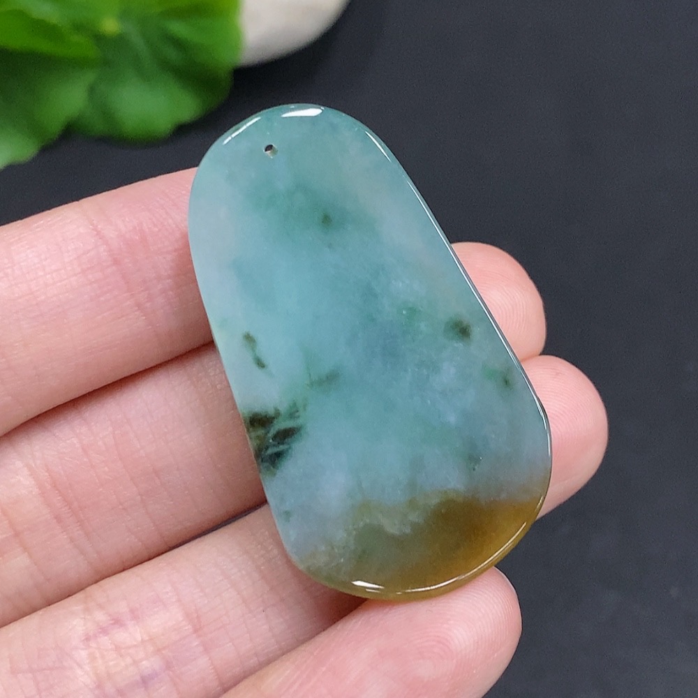 F35123879 Jadeite Buddha Pendant, Total Weight Approx. 15g