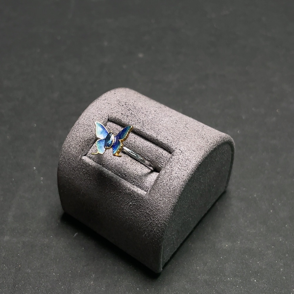 C34989122 Sapphire Ring 18k Gold Total Weight Approx. 1.5g Size 14