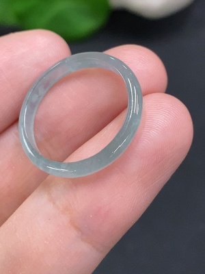 F33934232 Jadeite Ring Size 14 Total Weight Approx. 0.8g (with Break)