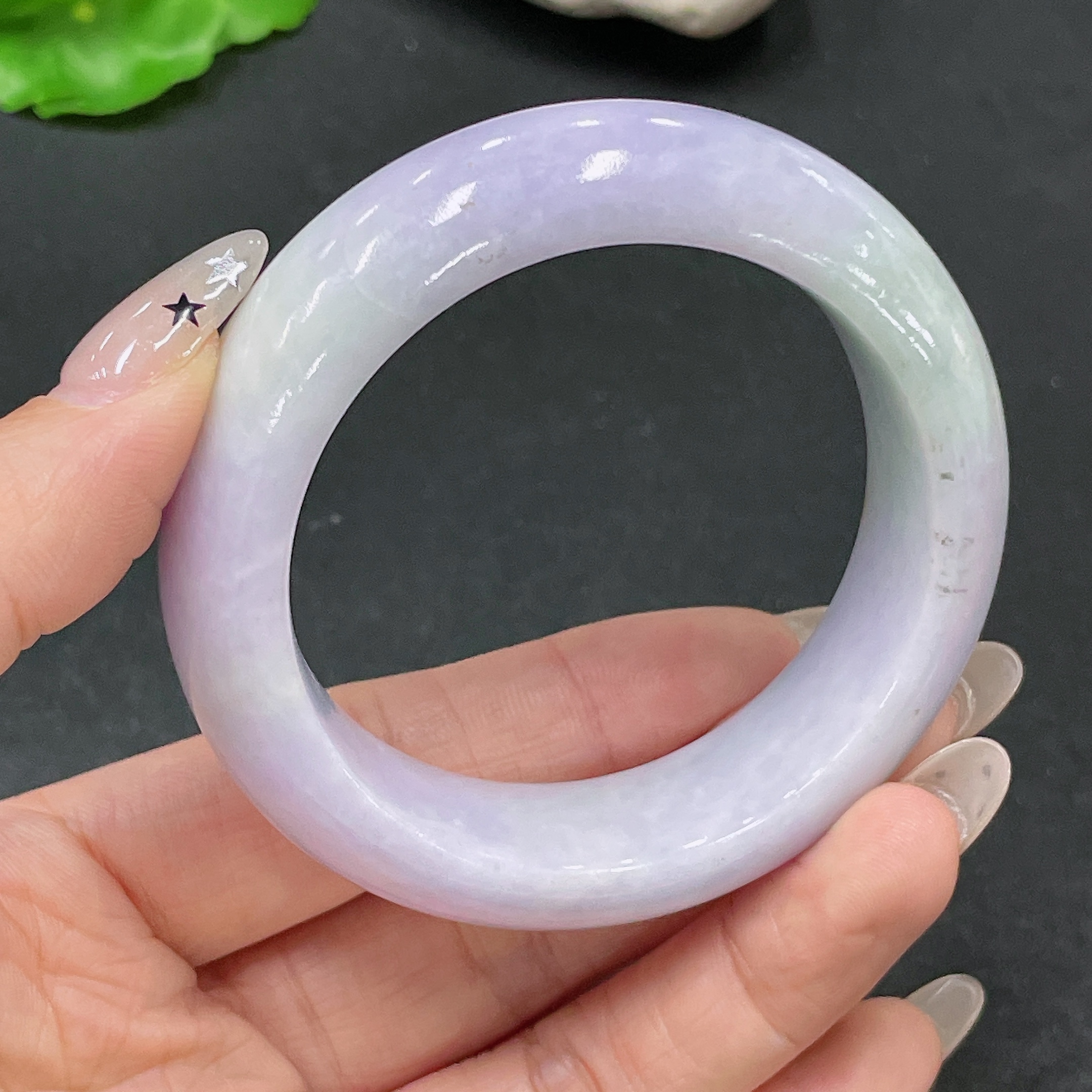 F35139362 Jadeite Regular Circle Bracelet Total Weight Approx. 82.51g Contains Color Polishing Powder Size 52.3