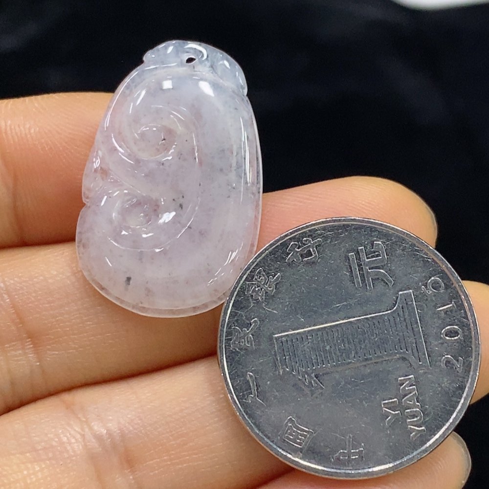 F34949153 Jadeite Ruyi Pendant Total Weight: Approx. 3g