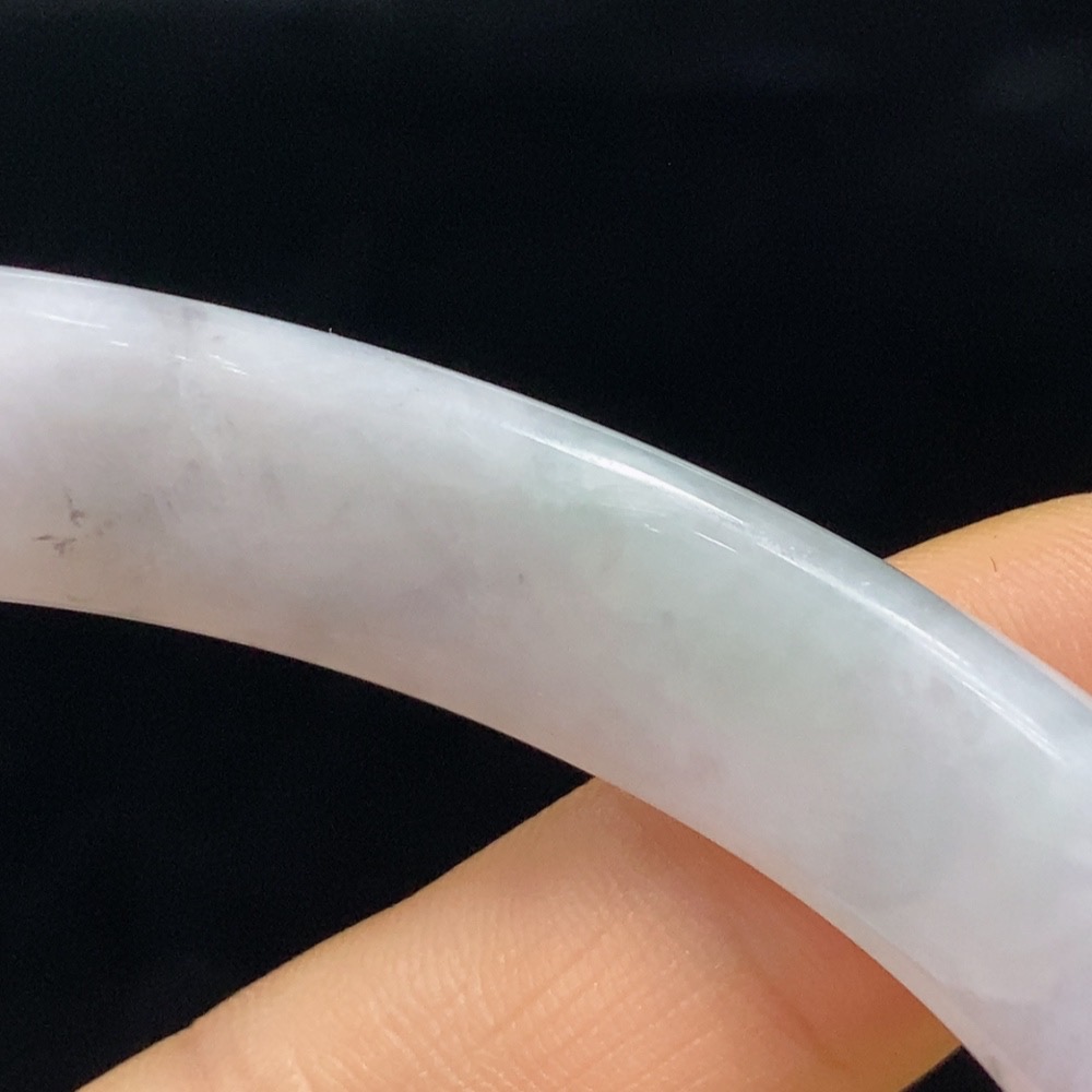 F32730640 Jadeite Round Bangle 53.7 Inner Diameter Total Weight Approx. 48.27g