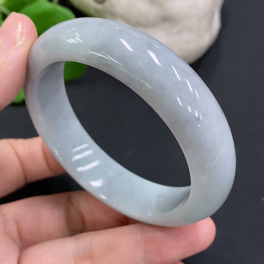 F31595830 Jadeite Regular Bangle Size 54.5 Total Weight Approx.65g