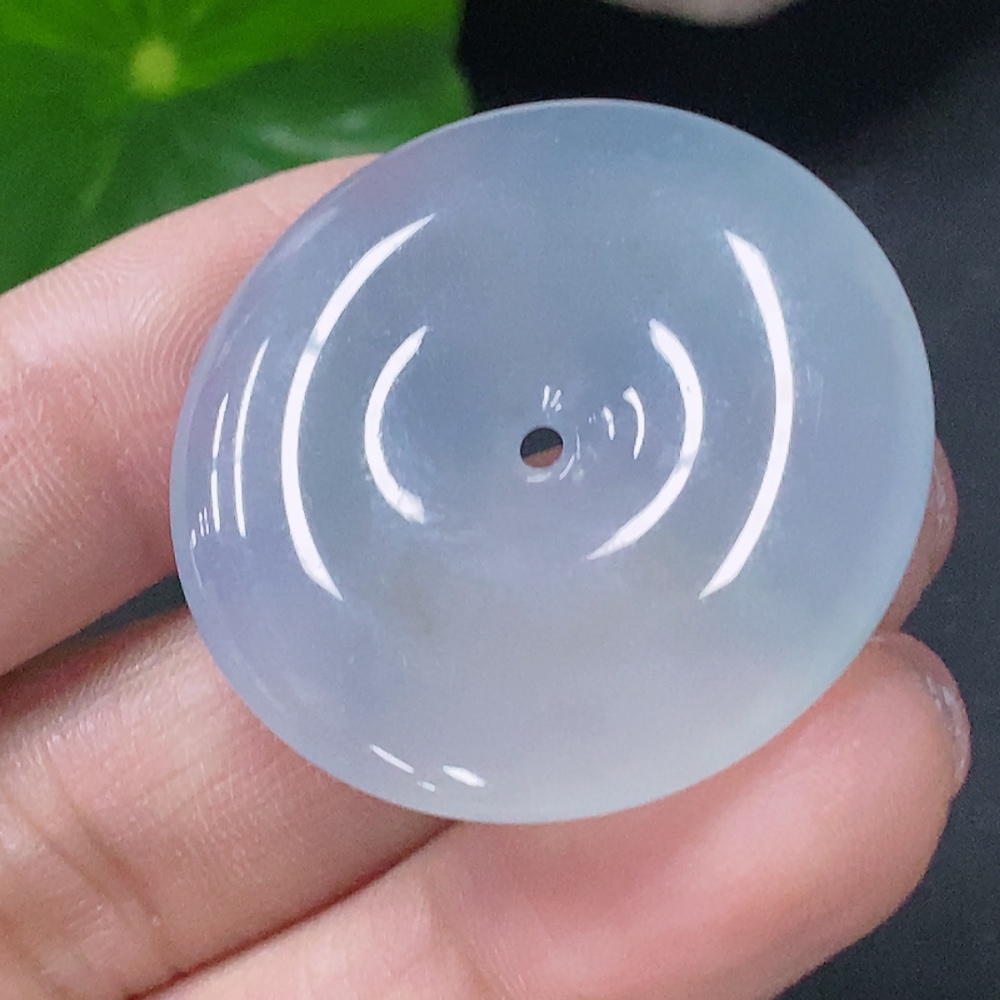 F35088486 Jadeite Pendant Peace Knot, Total Weight Approx. 9.53g