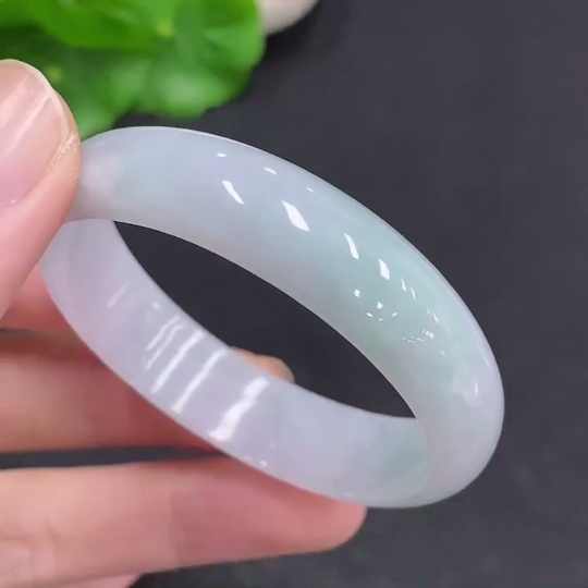 F33830711 Jadeite Round Bracelet Total Weight About 22g Size 46.6