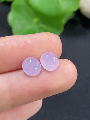 F46549299 翡翠蛋面镶嵌件 一手走 货品总重约0.55g