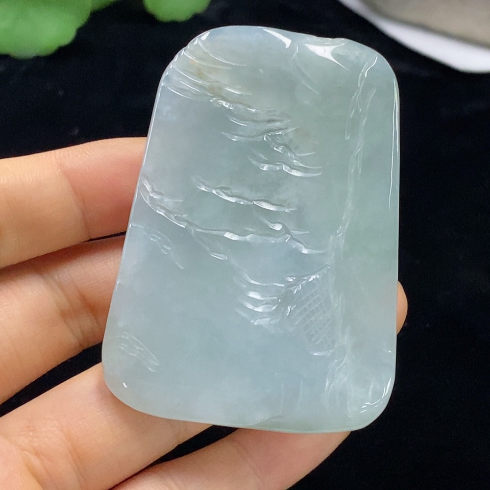 F31649463 JadeiteLandscape Pendant