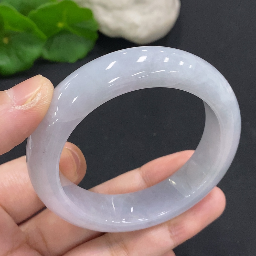 F35127277 Jadeite round bracelet size 50.9 total weight approx. 61.6g (broken/damaged)