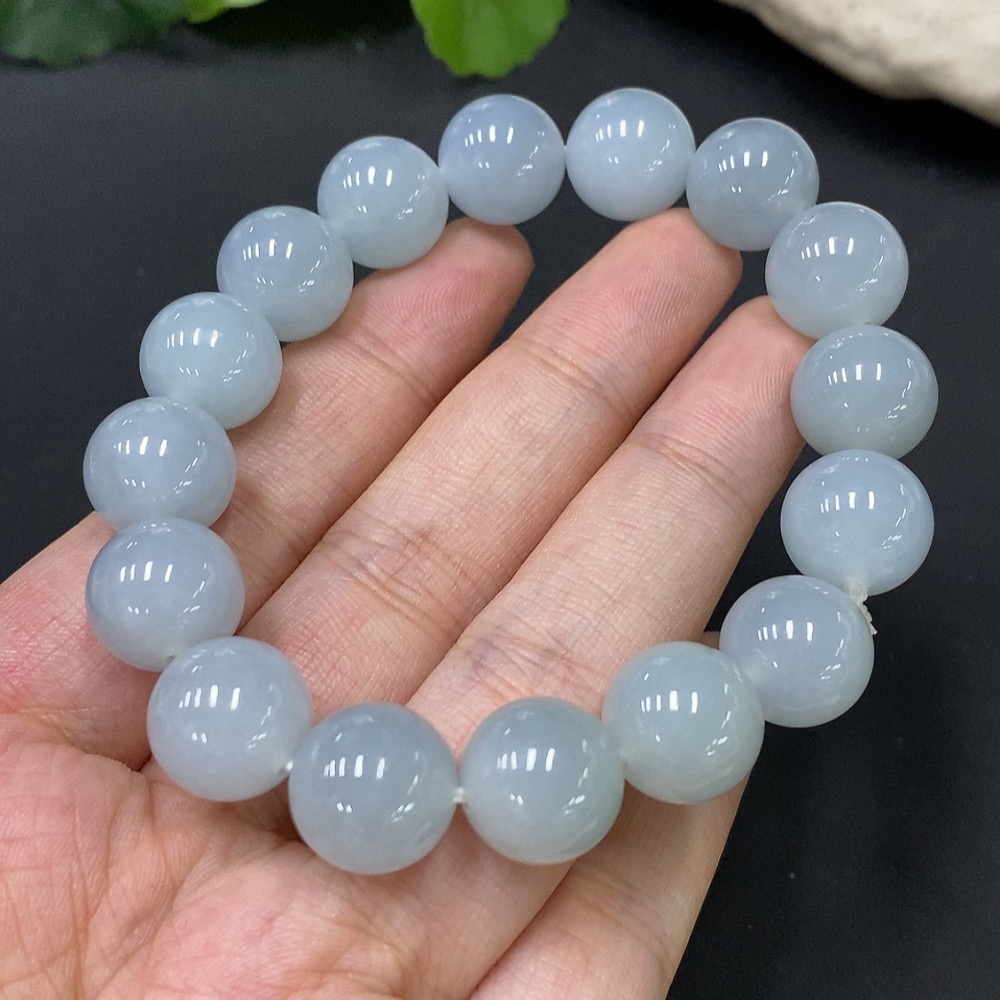 F26993304 Jadeite Bracelet Total Weight Approx. 52.49g Size 12.6mm
