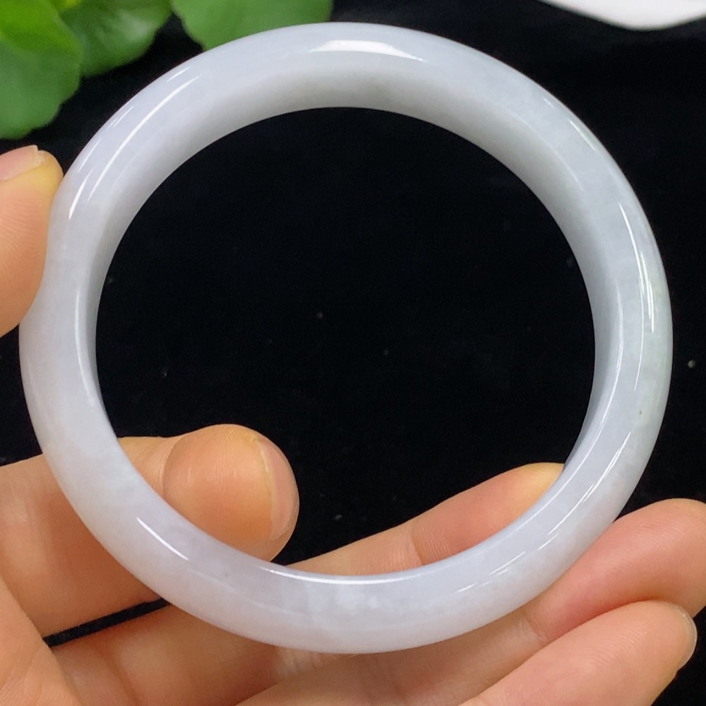 F34948238 Jadeite Round Bracelet Size 57.7 Total Weight Approx. 55.26g