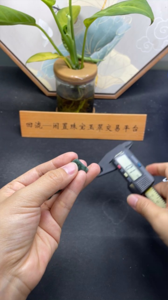 F34020871 Jadeite Inlaid Pieces Sell as a Lot