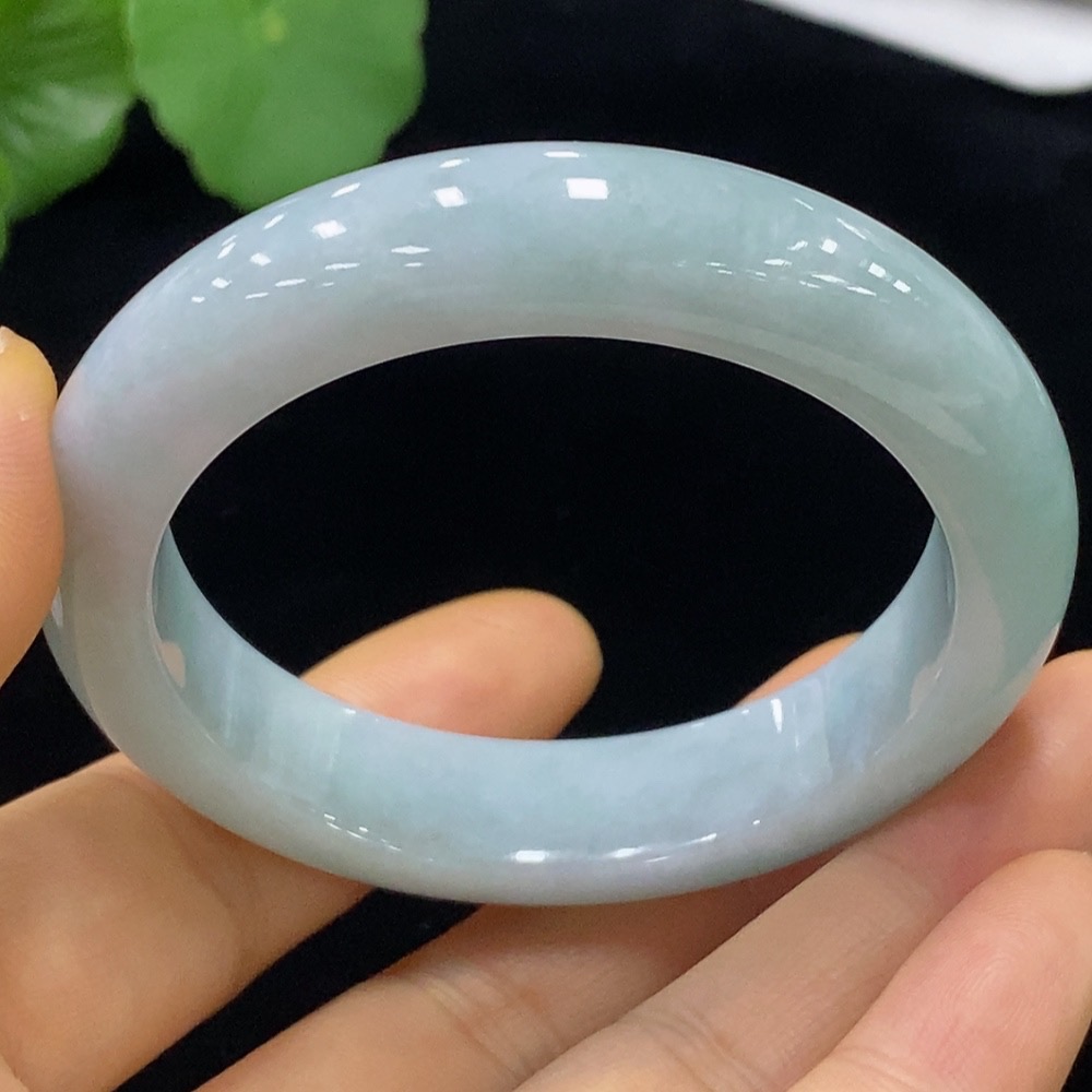 F34975412 Jadeite Round Bracelet Size 50 Total Weight Approx. 49.12g