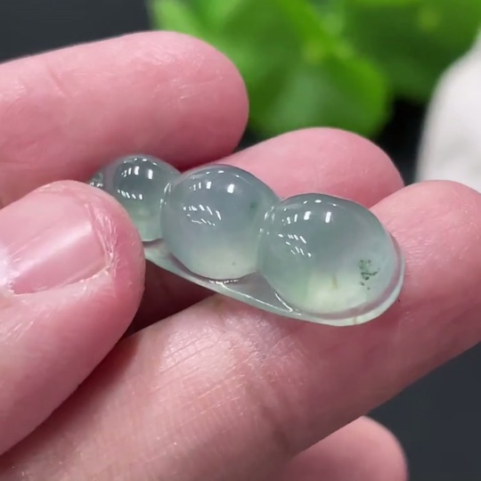 F34019547 Jadeite Fu Dou Pendant Total Weight About 3.2g