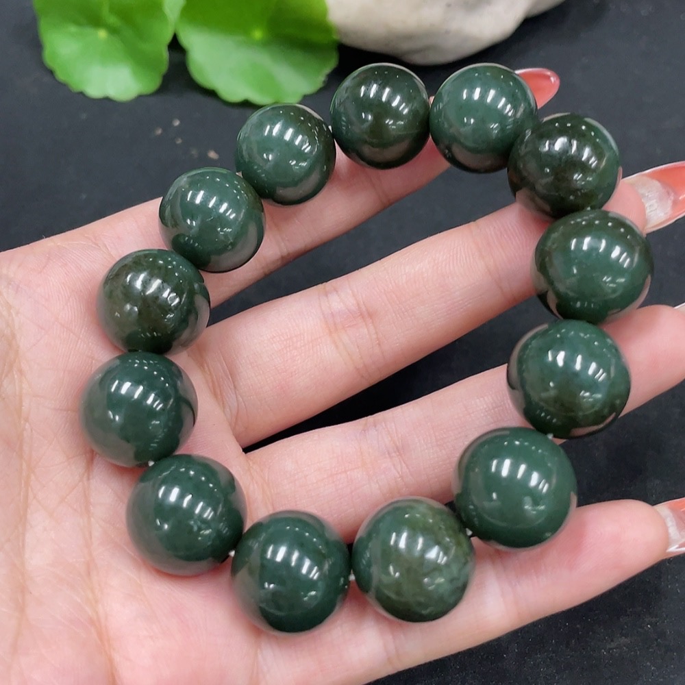 H35112809 Hetian Jade Bracelet, Approx. 16mm, Total Weight Approx. 83.5g