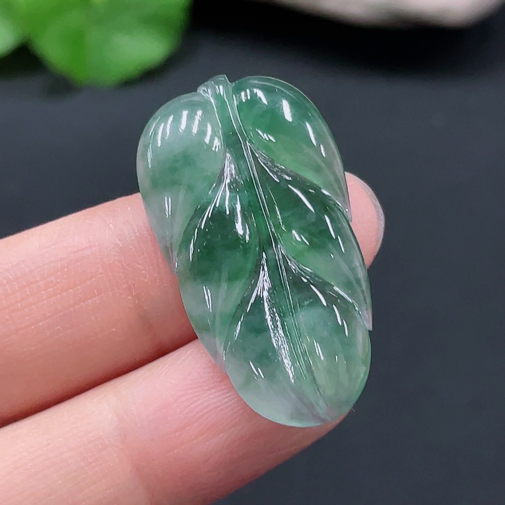 F25906471 Jadeite Safety Buckle Pendant, Total Weight Approx. 5.25g