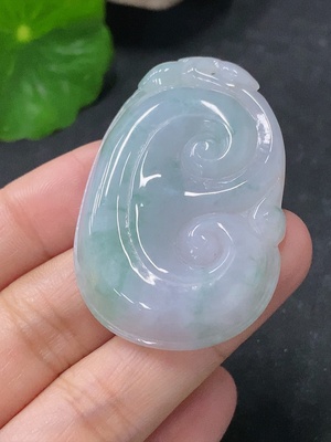 F33887744 Jadeite Pendant Ruyi, Total Weight Approx. 16.22g