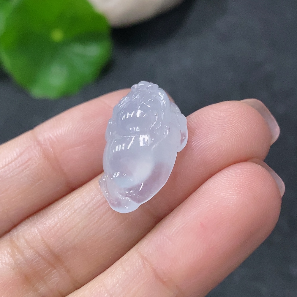 F34030730 Jadeite Pendant Golden Toad Total Weight Approx. 2.85g