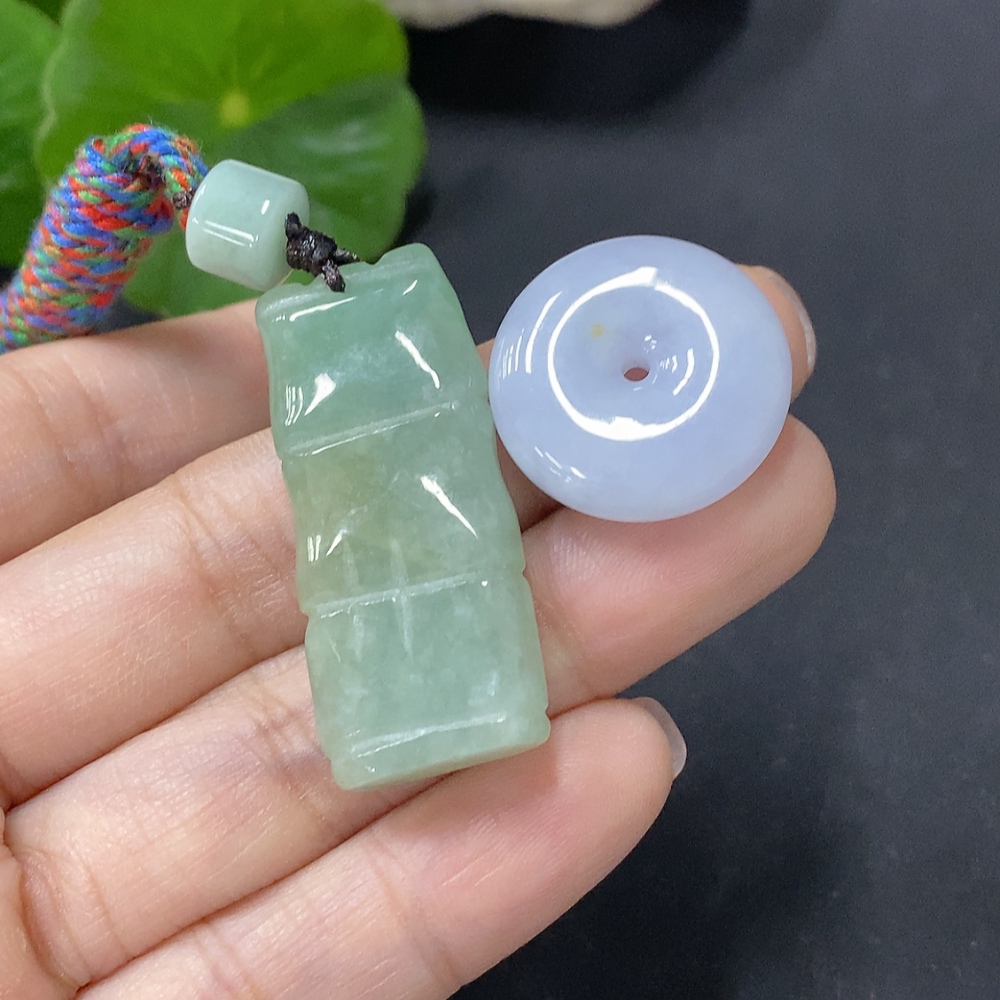 F35089196 Jadeite Pendants Sell as a Lot